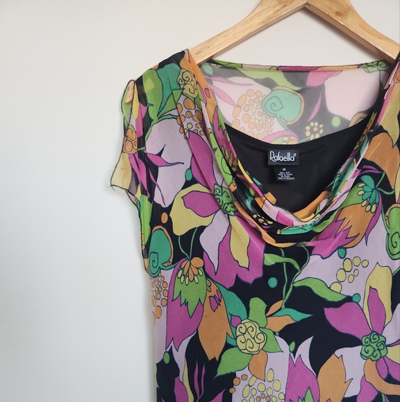 Vintage Rafaella Silk Blouse - Picture 3 of 9